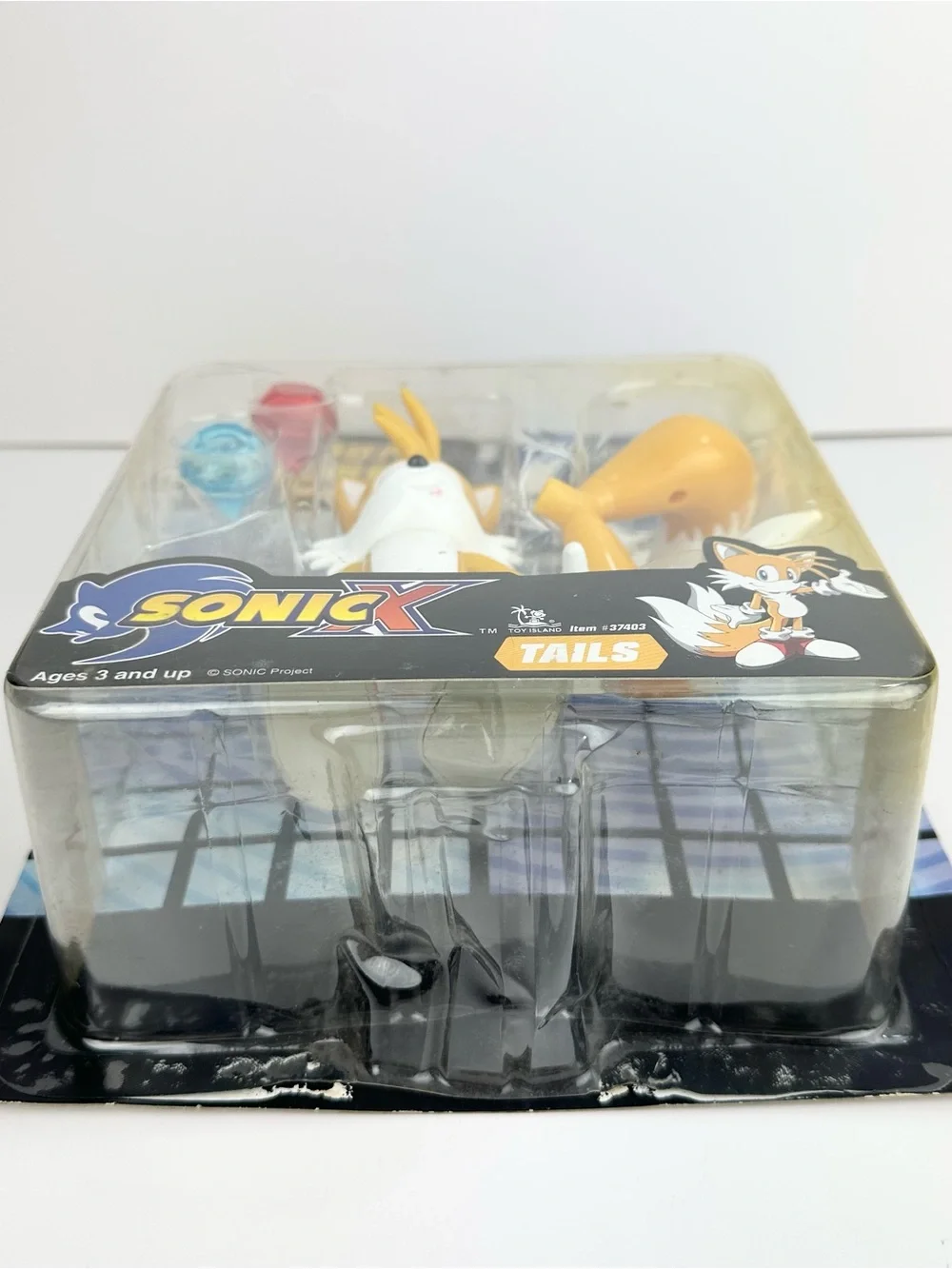 Vintage Sonic X Tails Action Figure with Accessories – Original Packaging